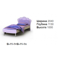 Накладка до спинки ліжка	Si-11-1n