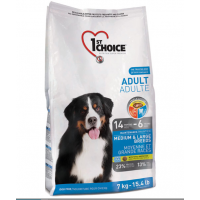 1st Choice Adult Medium&Large Chicken ФЕСТ ЧОЙС ВЗРОСЛЫЙ СРЕДНИЕ КРУПНЫЕ КУРИЦА корм для взрослых собак средних и крупных пород