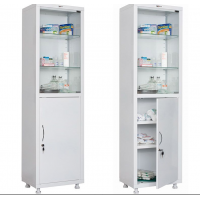 Медицинский шкаф  HILFE МД 1 1657/SG