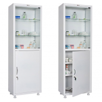 Медицинский шкаф  HILFE МД 1 1760/SG